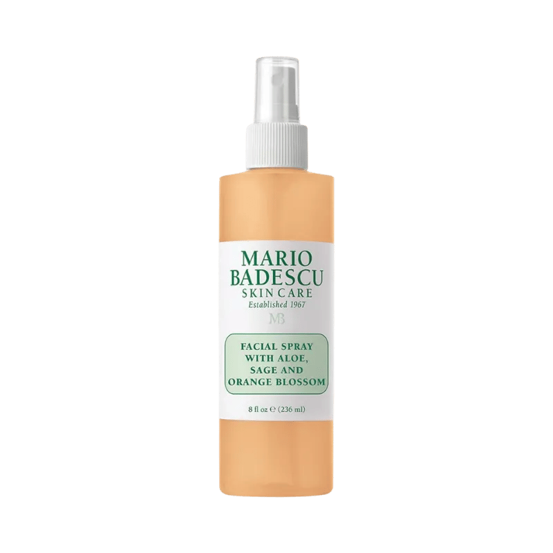 Mario Badescu Skincare Facial Spray mit Aloe, Sage & Orange Blossom Travel Size