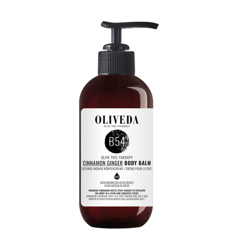 OLIVEDA B54 Körperbalsam Zimtrinde Ingwer Relaxing