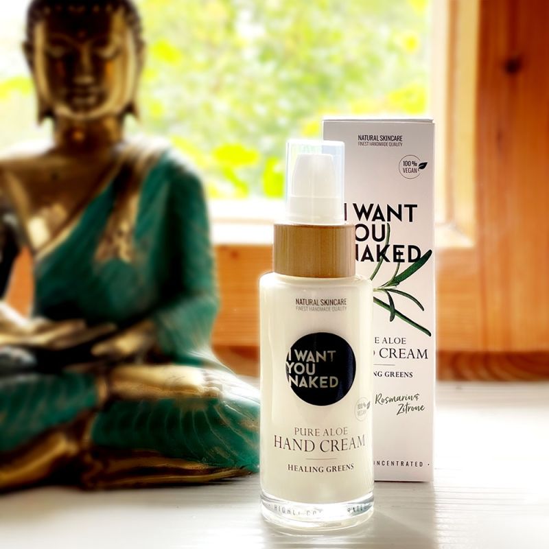 I want you naked MAGIC HAND CREAM Healing Greens