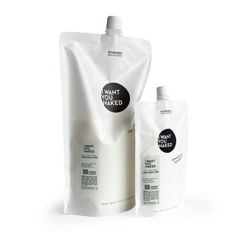 I want you naked THE LIQUID For Heroes mit Limette & Minze 1000ml Refill