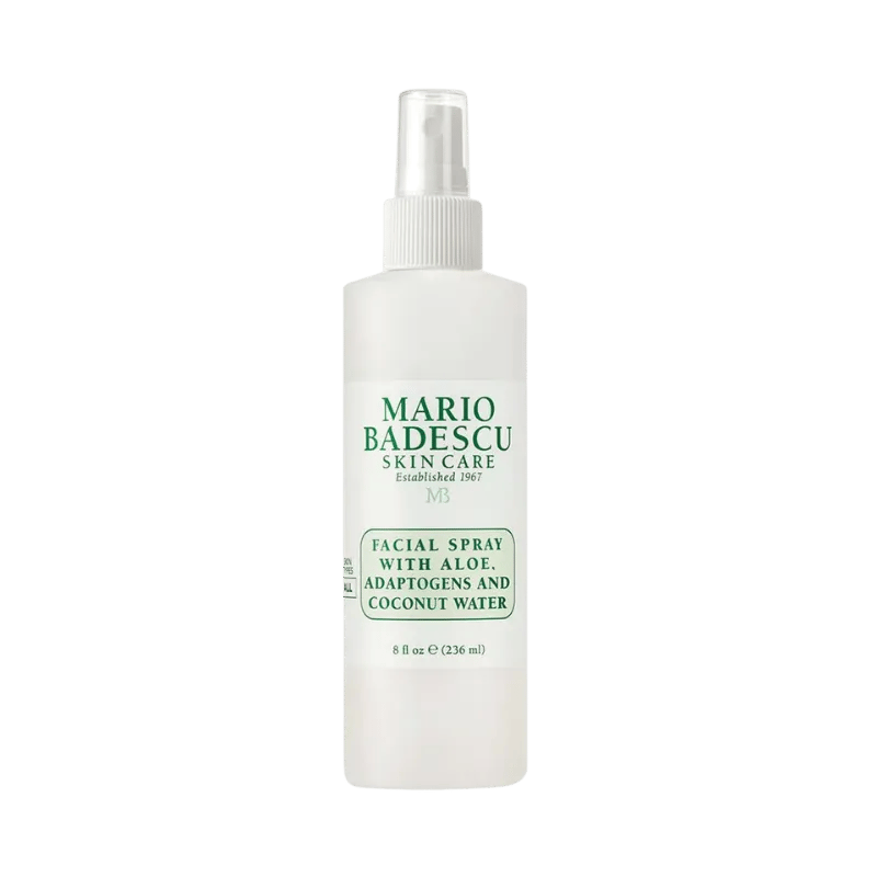 Mario Badescu Skincare Facial Spray mit Aloe, Adaptogens & Coconut Water Travel Size