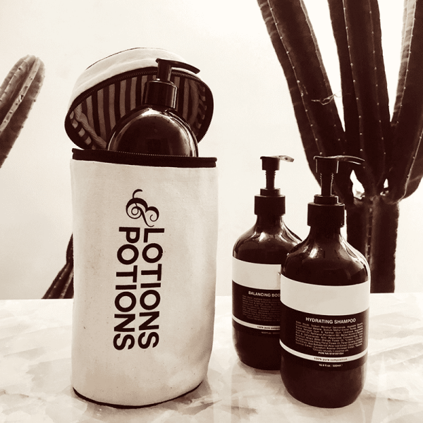 Bag-all  Kosmetiktasche "Lotions &Potions" natur