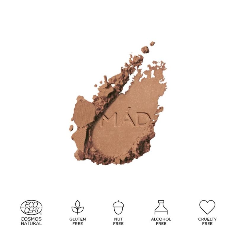 MADARA Organic Skincare MIDSUMMER Soft Silk Mineral Bronzer, #1 HEAT