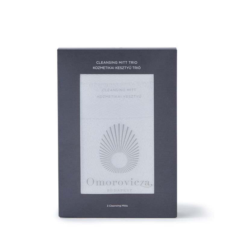 OMOROVICZA Cleansing Face Mitt Trio white Reinigungshandschuh