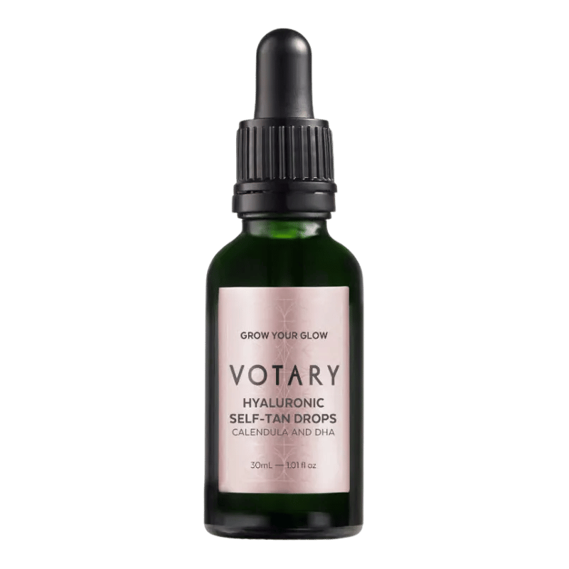 VOTARY Hyaluronic Self-Tan Drops; Calendula and DHA