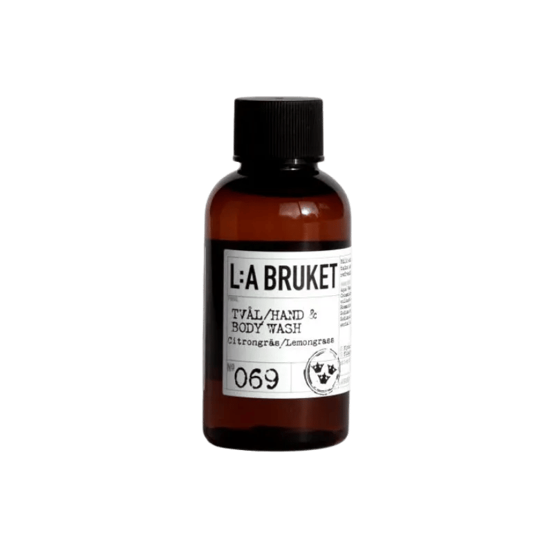 L:A BRUKET No. 069 Hand & Body Wash Lemongrass Reisegröße