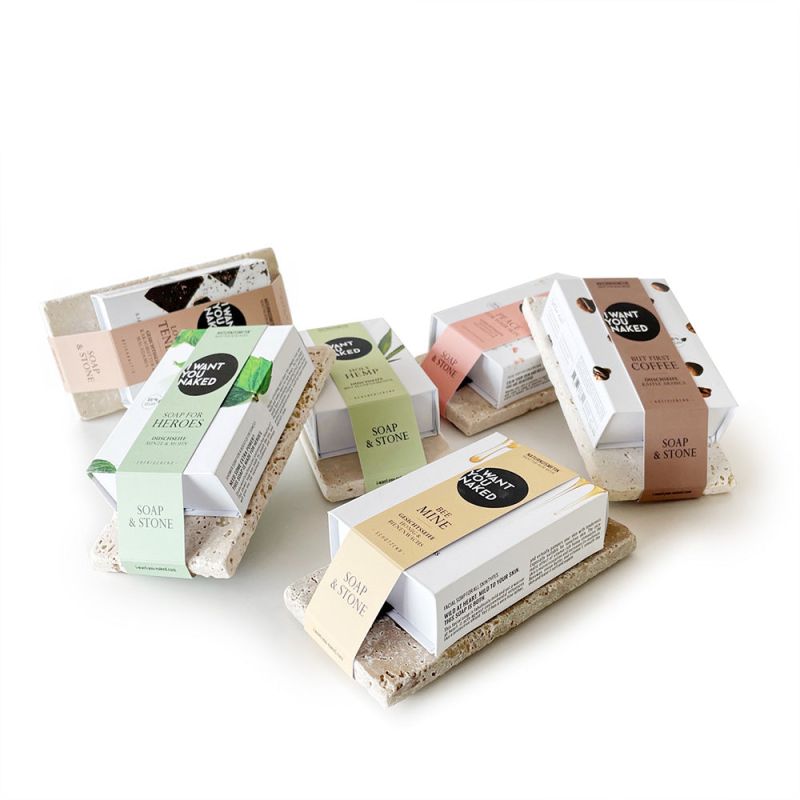 I want you naked SOAP & STONE Naked Stone mit Gesichtsseife LOVE ME TENDER