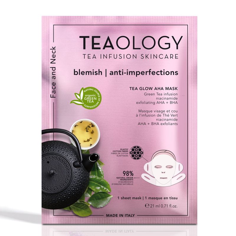 TEAOLOGY Tea Glow AHA Mask Gesichtsmaske