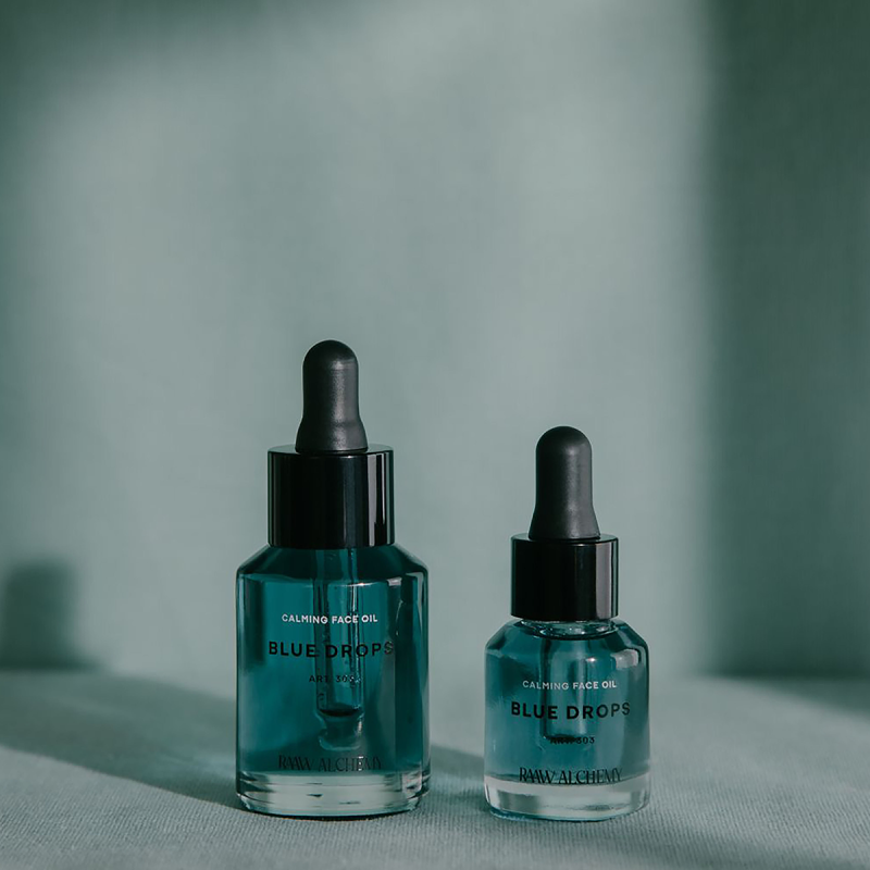 RAAW Alchemy Blue Drops Travel Size Gesichtsöl
