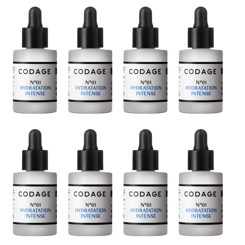 CODAGE Paris Serum No. 1 Intense Moisturizing Serum Travel Size 8er Set