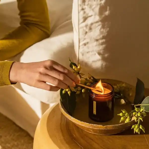 La Compagnie de Provence SCENTED CANDLE 150G ANISE LAVENDER