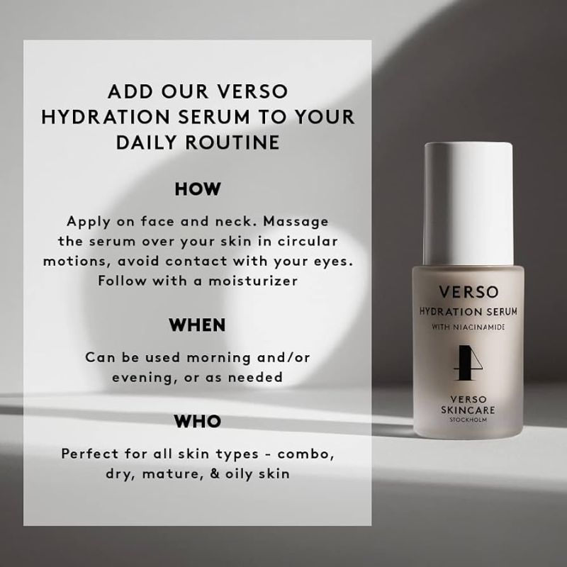 VERSO SKINCARE Hydration Serum Gesichtsserum