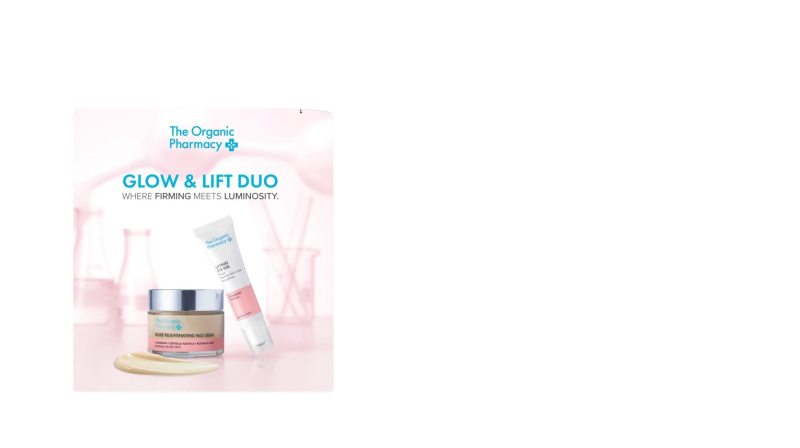 The Organic Pharmacy - Glow & Lift Duo ltd. Edition NEW