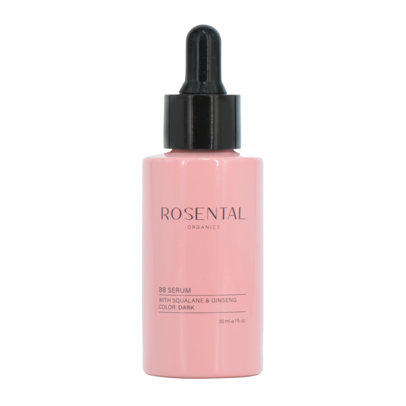 Rosental Organics BB Serum mit Squalan und Ginseng, Farbe: Dunkel, 30 ml Flasche mit Pipette.