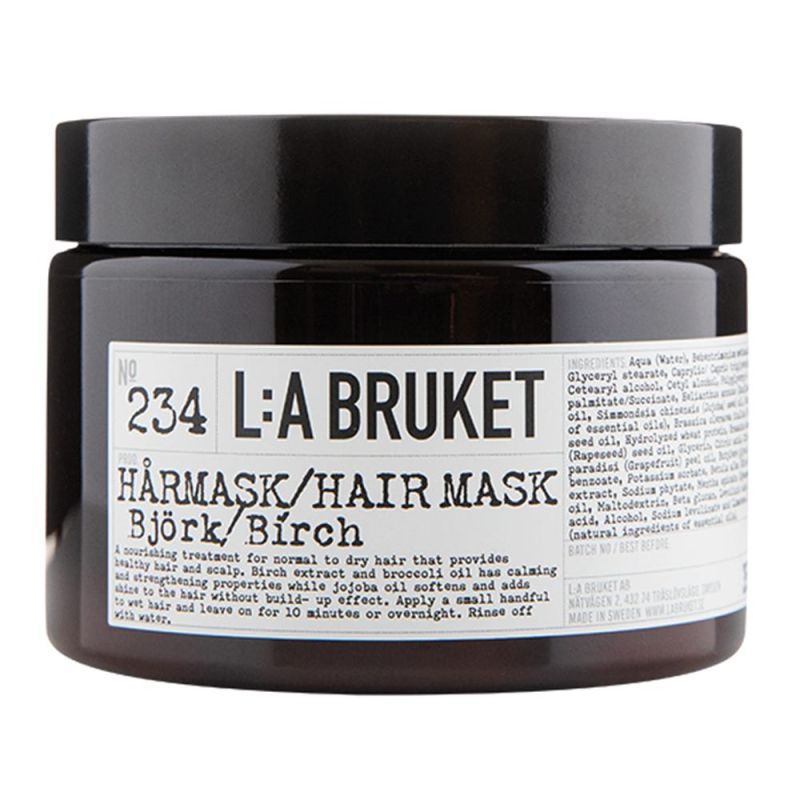 L:A BRUKET No. 234 Hairmask Birch Haarmaske