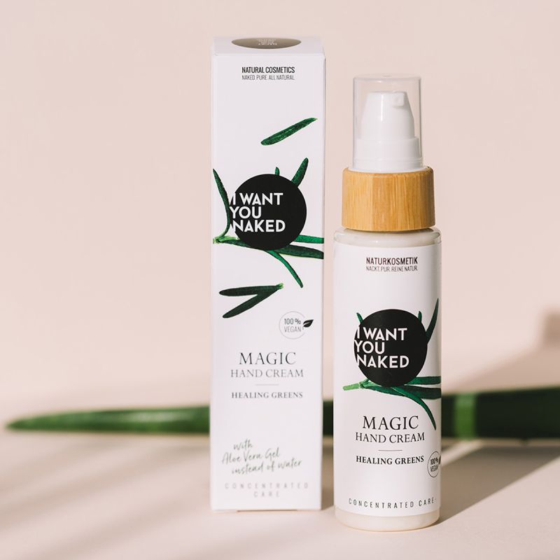 I want you naked MAGIC HAND CREAM Healing Greens