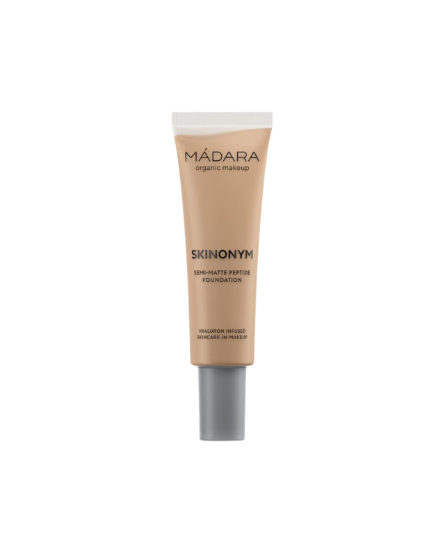 MADARA Organic Skincare SKINONYM Semi-Matte Peptide Foundation, #55 CLAY