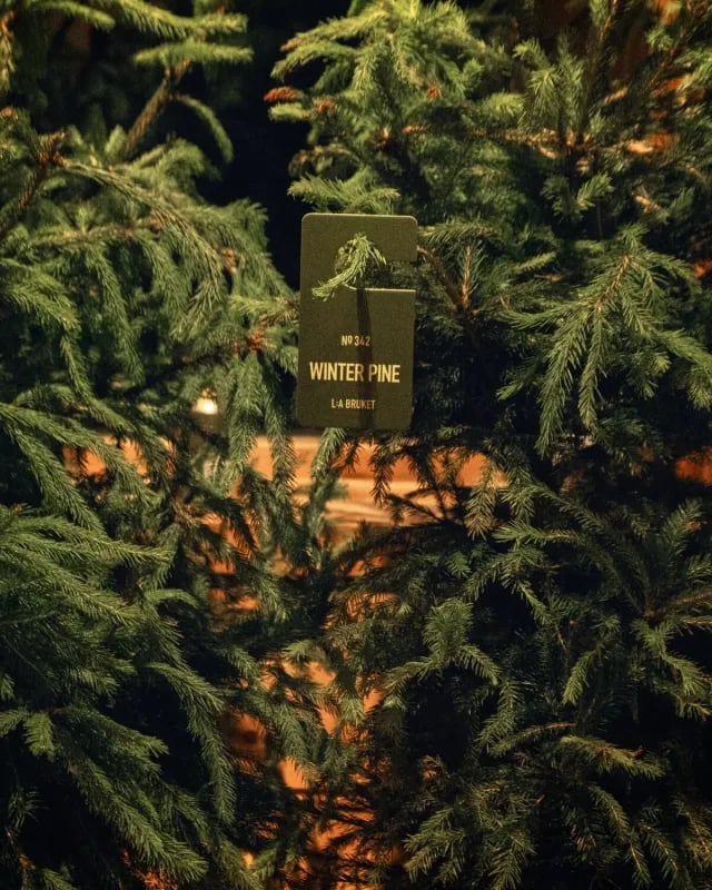 L:A BRUKET No. 342 Fragrance Tag Winter Pine - Duftanhänger ltd. Edition