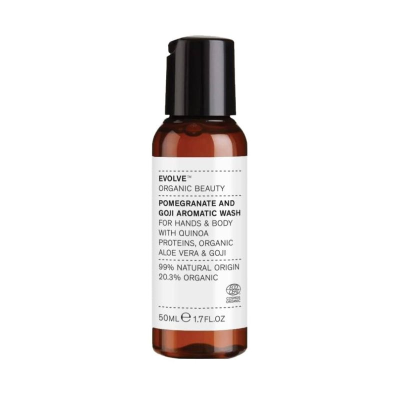 EVOLVE Organic Beauty Reisegröße Pomegranate and Goji Aromatic Wash