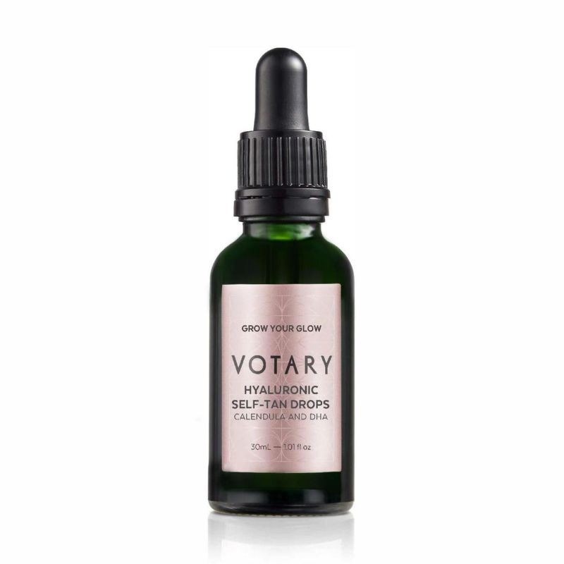 VOTARY Hyaluronic Self-Tan Drops; Calendula and DHA
