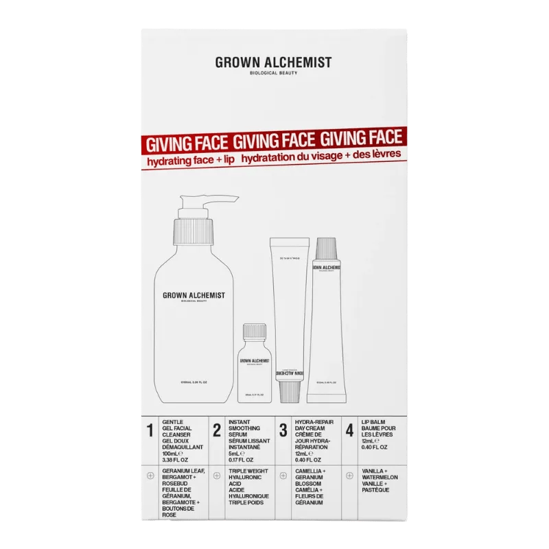 Grown Alchemist Giving Face Set ltd. Edition Geschenkset