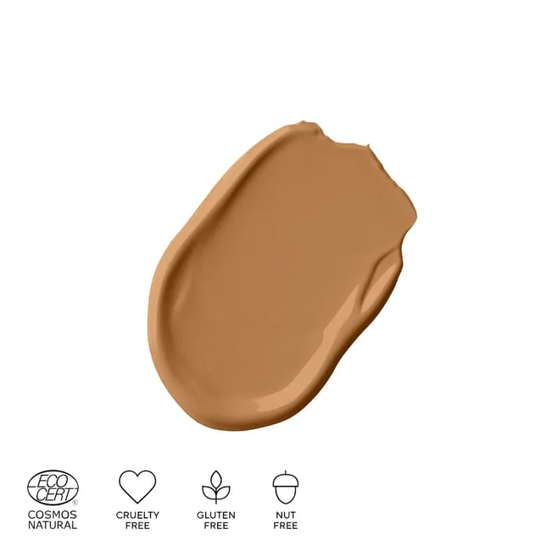 MADARA Organic Skincare SKINONYM Semi-Matte Peptide Foundation, #55 CLAY