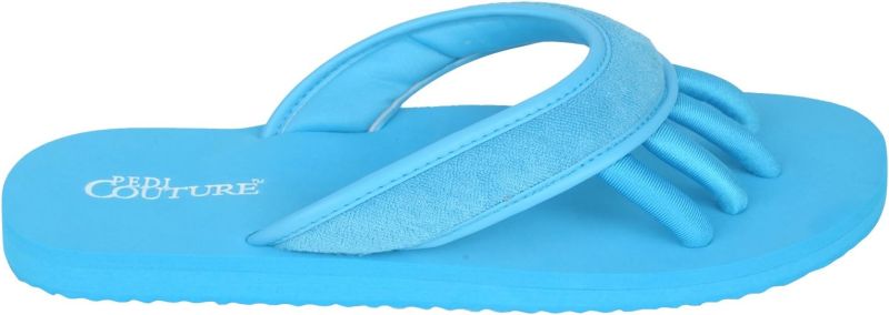 Pedi Couture Pediküre Sandale SPA Terry Turquoise